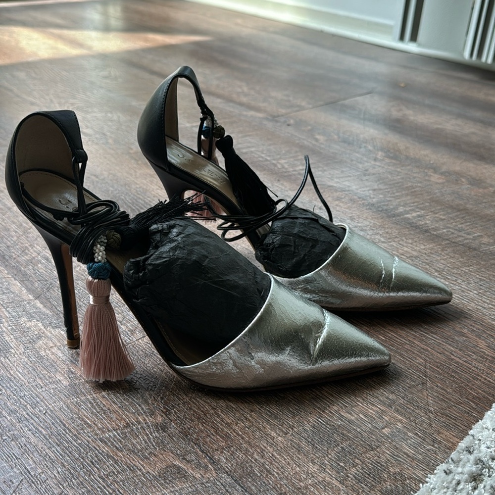 Jcrew Roxie Tassel pumps